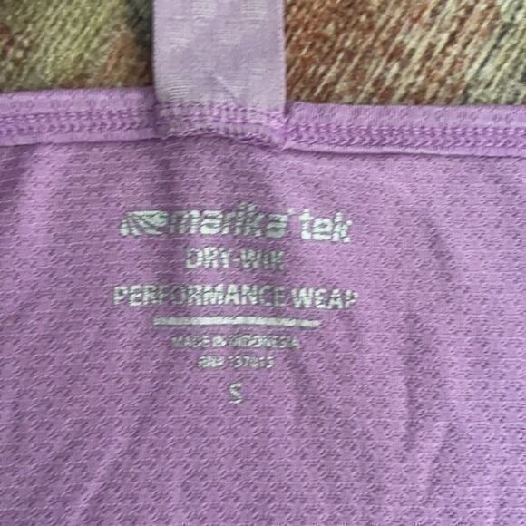 Marika Tek Dry-Wik Performance Wear Lilac Active Racerback Tank - Small - Picture 3 of 4